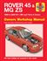 Workshop Manual Rover 45 & MG ZS 99-05 (V to 55) - RP1053 - Haynes - 1