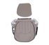 Cover assembly-front seat cushion - RH - leather - Sandstone Beige/Ash Grey piping - HCA000850WCD - Genuine MG Rover - 1
