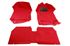 Moulded Carpet Set - 3 Piece - MGF - RHD - Red - RP1107RED - 1