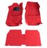 Moulded Carpet Set - 3 Piece - MGF - LHD - Red - RP1108RED - 1