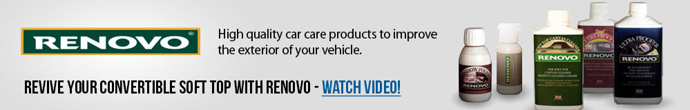 High quality car care products to improve the exterior of your vehicle.