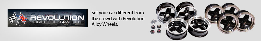 Set your car different from the crowd with Revolution Alloy Wheels.